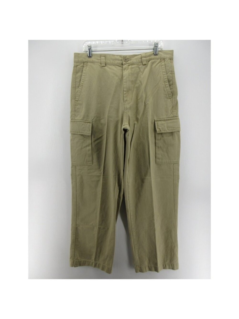 VINTAGE GAP Pants 34X32 Khaki Cargo Relaxed Baggy 90s Utility Skater*